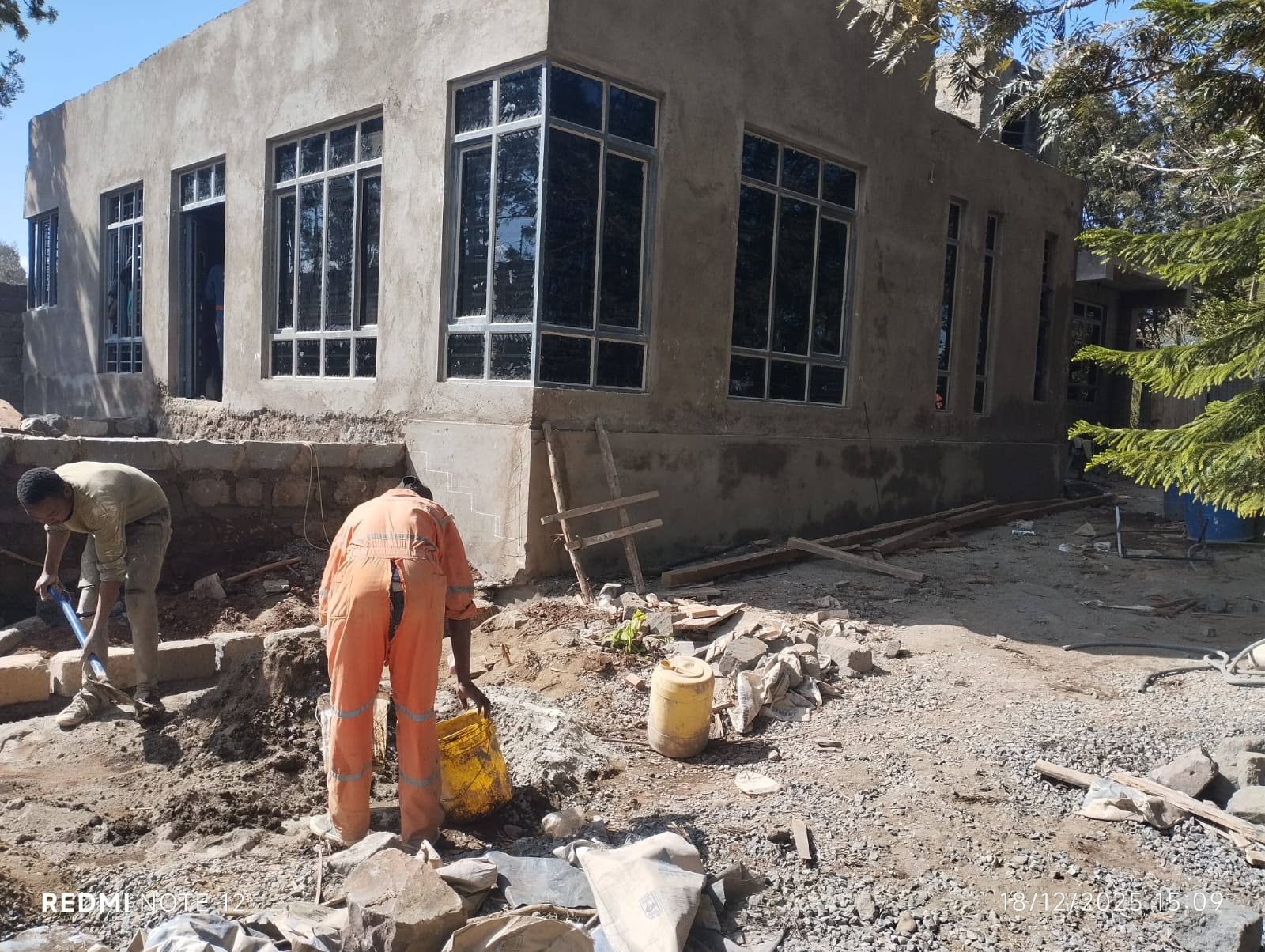 Structural concrete works, Kiki Group project